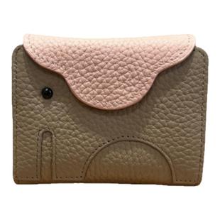 可爱小象卡包2026新款女士轻薄进口皮革驾驶证套多卡位证件收纳包