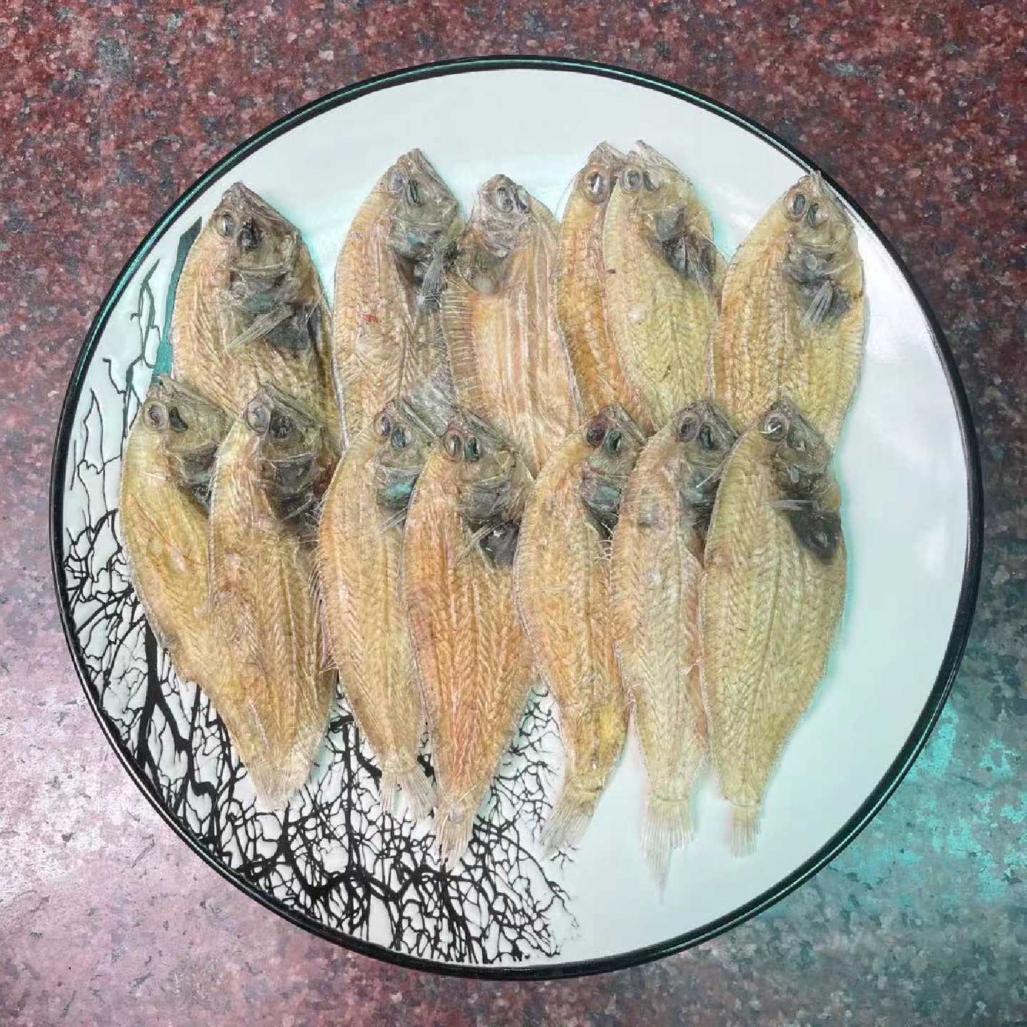 广东汕尾铁脯鱼翅补鱼大地鱼干100g左口扁鱼干货云吞汤底火锅商用