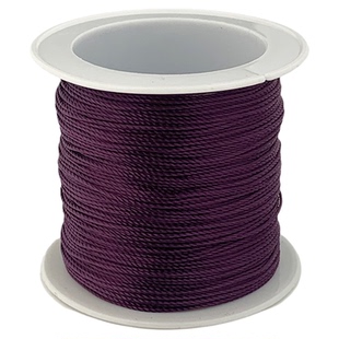 高档手工编织线18股0.8股线手绳项链编绳红绳莫兰迪色系diy手链绳