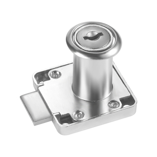 固特抽屉锁通用锁柜子锁老式家具锁床头柜锁安全锁暗装防盗柜门锁