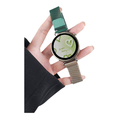 适用华为GT5手表带watchgt5pro金属GT4米兰磁吸腕表带watch5运动gt3智能2pro高级watch4pro夏天表链watchgt4