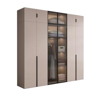 衣柜家用卧室全实木简易组装新款柜子爆款出租房用儿童定制大衣橱