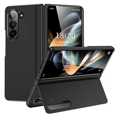 折叠带支架适用三星zfold6手机壳galaxy z fold5保护套flod4男zfold3折叠屏flod7防摔w24新款w23薄w22外壳女