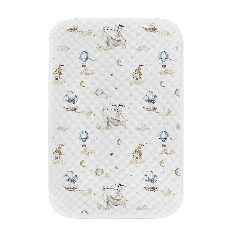 Soffny诺绵婴儿防水隔尿垫纯棉透气可水洗