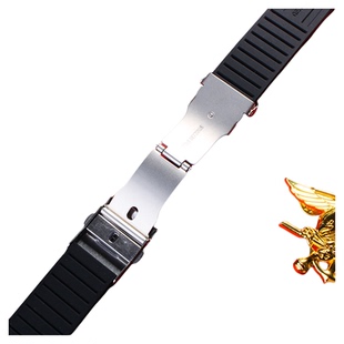 适用luminox雷美诺时表带快拆硅胶表带彩色表带23mm 24mm鲁美诺斯