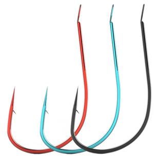 渔舵挂红虫活饵野钓溪流钩超细条正品日本散装新型超轻鲫鱼钩盒装