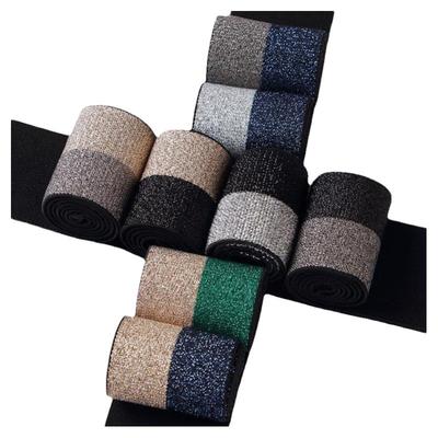 彩色金丝松紧带优质裤腰质量好