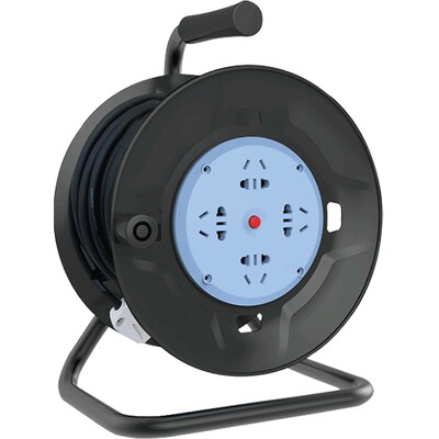 公牛线盘插座移动电缆滚子30米