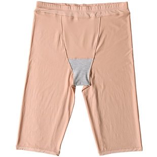 防磨腿安全裤五分平角内裤二合一女薄加长款大码六分打底裤防走光