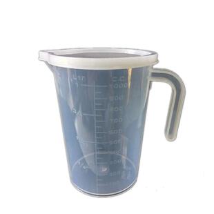 量杯500ml1000m透明刻度杯带盖家用带刻度咖啡奶茶泡茶杯量水杯