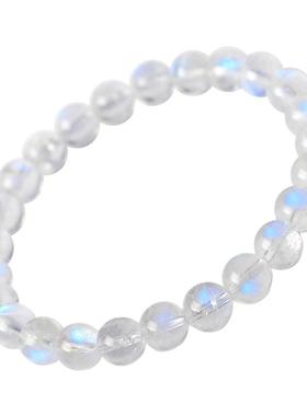 宏杰蓝月光石单圈多圈手串