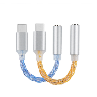 杰仕声jm6小尾巴dac解码小尾巴科胜讯cx31993耳机转接头typec便携