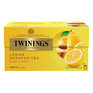 twinings川宁沁香柠檬红茶花果茶进口袋泡下午茶冷泡内含25袋