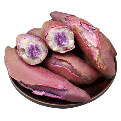 新鲜现挖沙地冰淇淋红薯粉糯香甜