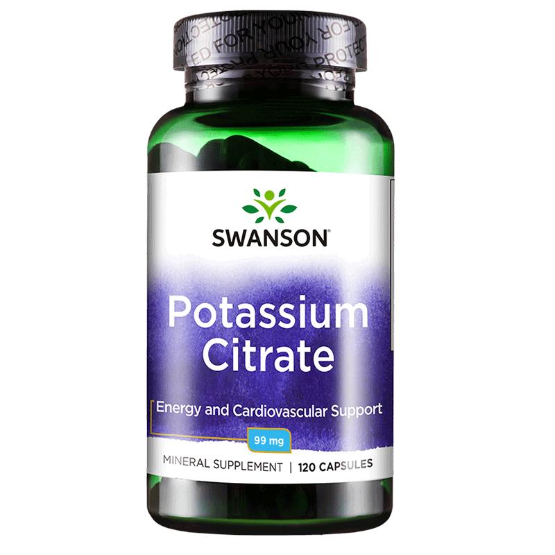 Swanson斯旺森消水丸柠檬酸钾胶囊120