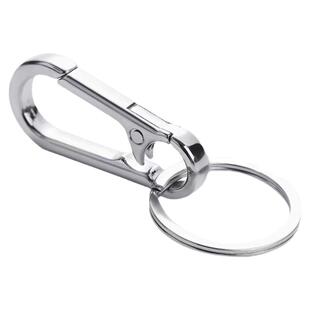 钥匙扣男创意简约汽车锁匙扣礼物腰挂挎包挂饰钥匙链挂件金属圈环