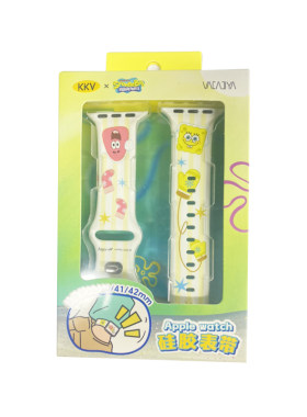 海绵宝宝Applewatch硅胶表带