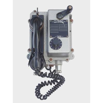 VINTAGE SOUND POWERED TELEPHONE CO TYPE 76 MARINE SHIP HEAVY