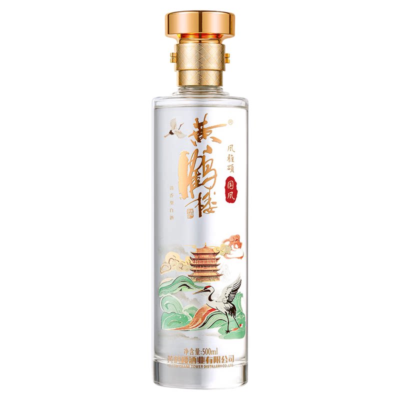 黄鹤楼酒国风53度500ml商务宴请