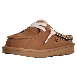 UGG童鞋春季新款大童包头毛茸棉拖男女童休闲穆勒便鞋1175213K