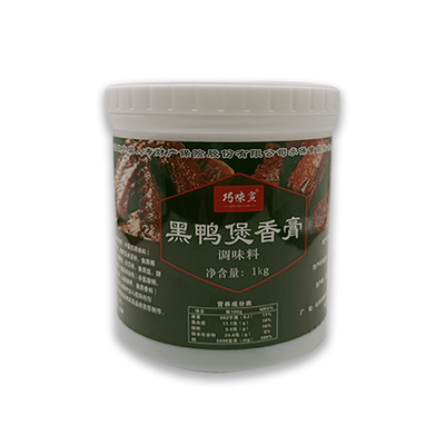 武汉回味黑鸭煲酱料商用经典黑鸭煲调料风味酱鸭货秘制酱黑鸭香膏