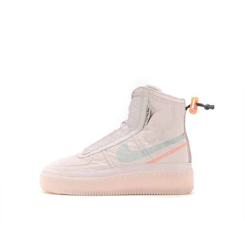 Nike/耐克官方正品 AF1 SHELL 女子空军一号尼龙高帮板鞋BQ6096