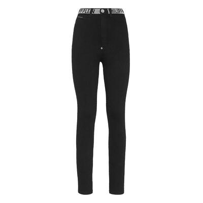 牛仔裤高腰PhilippPlein