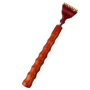 痒痒挠鸡翅木把伸缩不求人抓背挠痒神器抓痒器背部耙老头乐挠痒痒