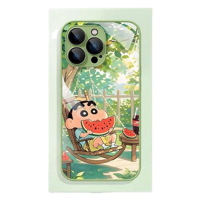 适用oppo一加真我手机壳夏天小新