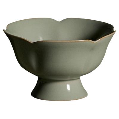 燕庐秘色瓷纯手工纯色青瓷中式