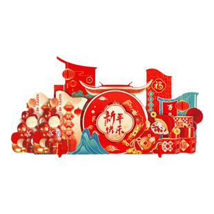 2026新年开门红职场桌面装饰摆件马年商会场门店前台氛围布置用品