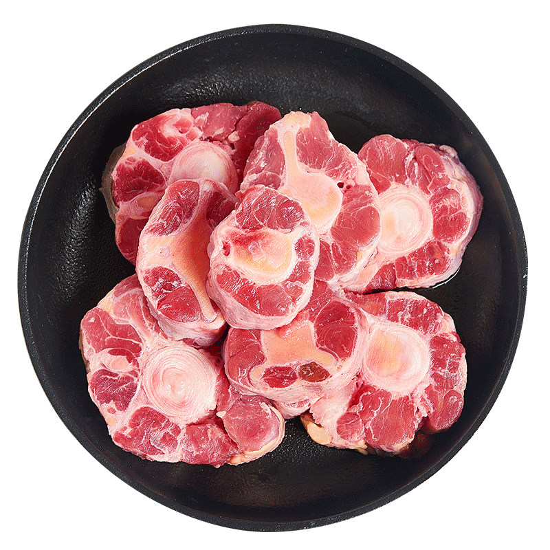 牛勇气乌拉圭原切精修牛尾段1kg