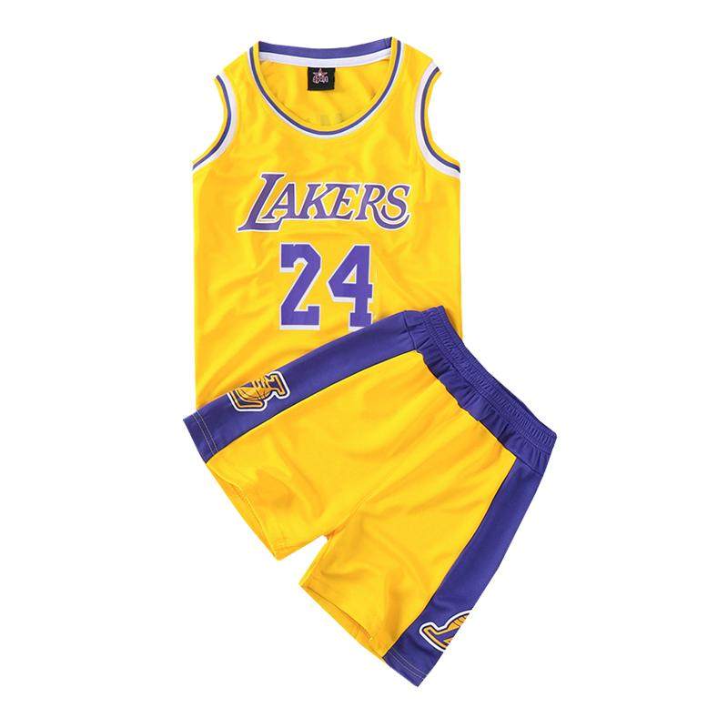 科比24号球衣大人儿童篮球服套装男童女童速干衣运动服训练服定制