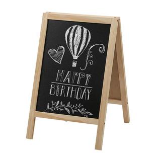 桌面立式小黑板店铺商用广告牌吧台黑板迷你商用木质摆摊专用写字板磁性展示牌儿童家用绘画支架广告板留言板