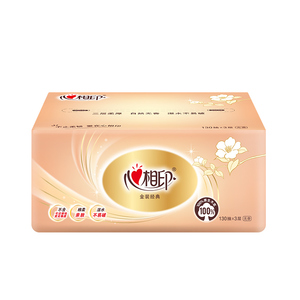 心相印金装经典系列加厚三层抽纸