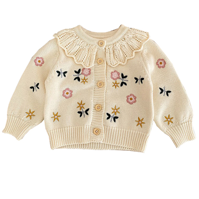 拉果拉女童毛衣棉纱线洋气上衣