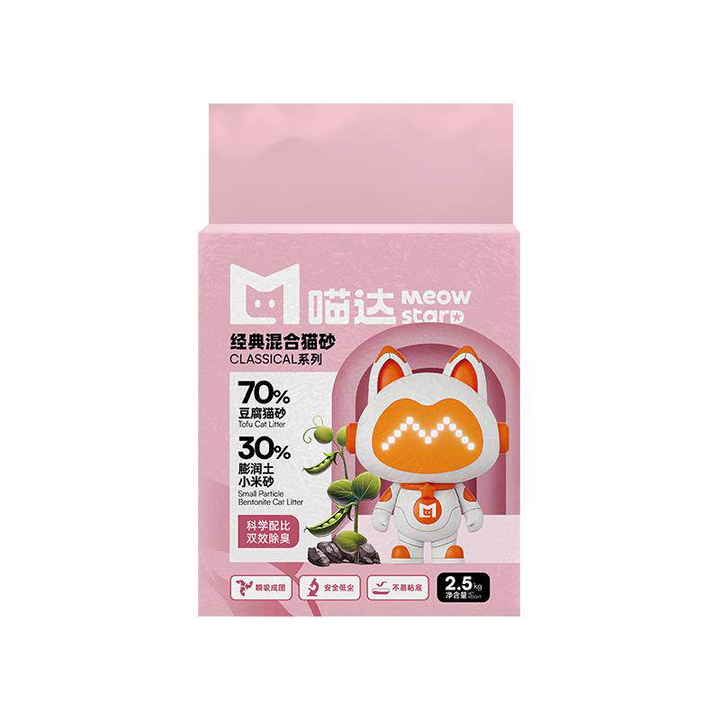 喵达破碎豆腐混合猫砂30斤包邮