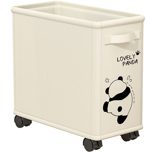 工位置物架办公室桌下收纳筐放包小推车可移动零食柜学生储物神器