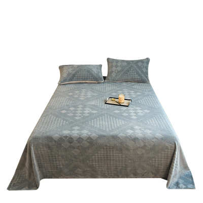 无印良品A类秋冬牛奶绒床单单件