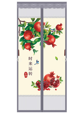 2025年新款金刚网全磁条隐私门帘