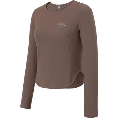 Adidas/阿迪达斯正品2025女士休闲圆领套头修身长袖上衣KB1152