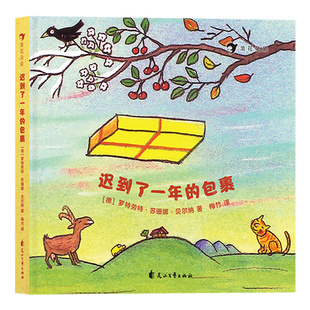 后浪官方正版 迟到了一年的包裹 国际安徒生奖得主为2~4岁宝宝精心创作的可爱口袋书 儿童文学绘本书籍趣味观察