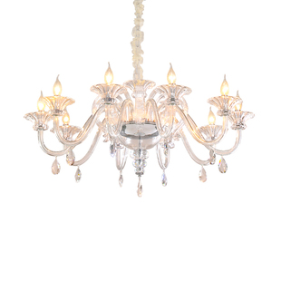 凯乔 法式轻奢水晶吊灯客厅 高级感大气设计师款轻法式卧室主灯