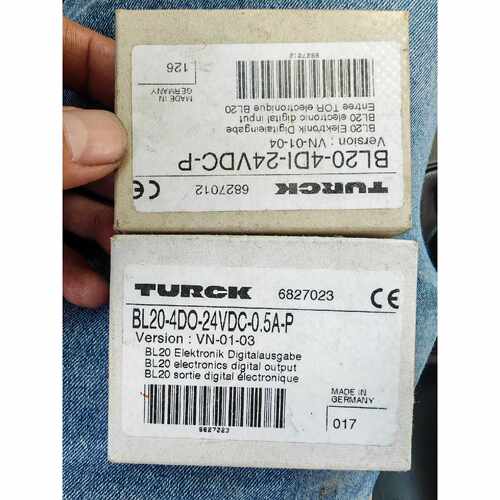 TURCK BL20-4D0-24VDC 工业总线模块