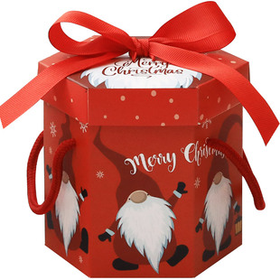 圣诞平安夜苹果礼盒苹果包装盒巧克力平安果包装盒圣诞礼品包装盒