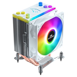 冰曼4热管CPU散热器i3 i5静音1700风冷1151电脑X79X99CPU风扇2011