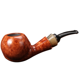 敦豪进口石楠木男士实木手工烟斗9mm烟道过滤经典烟袋锅老式烟锅