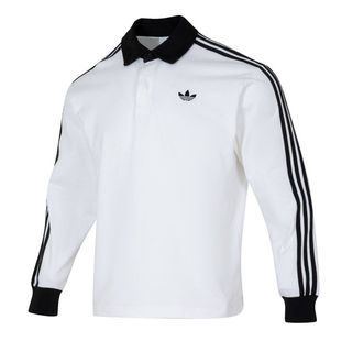【自营】Adidas/阿迪达斯男3S PL男装长袖POLO衫KE3575