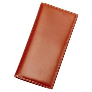 时尚竖款真皮长款钱包超薄简约软皮夹子防盗刷多卡位两折钱夹通用