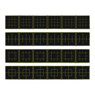 书法格教学磁性黑板贴定制子修格魔法格通用格回字格蛋形格天地格章法格书法练字粉笔字书写练习软磁贴定做